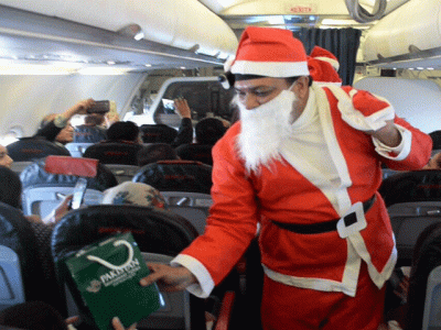 pia celebrates christmas with santa surprise for passengers pia celebrates christmas with santa surprise for passengers