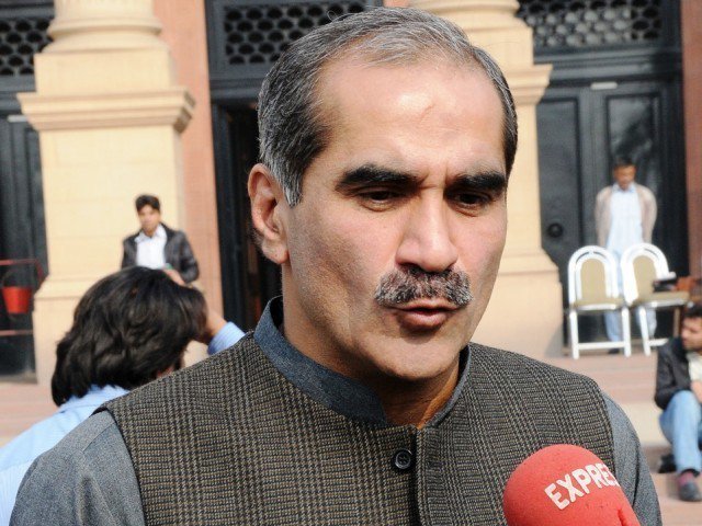 federal minster for railways khawaja saad rafique photo file photo