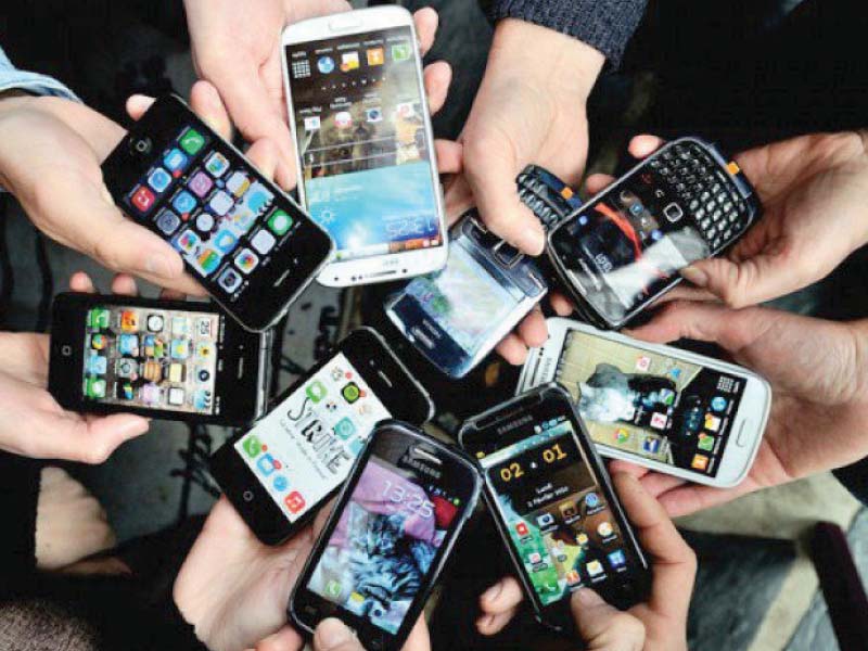 in mid october of the current year the fbr imposed a duty of rs250 on mobile phones worth rs15 000 or more while rs300 was levied on cheaper handsets worth rs6 000 or more photo file