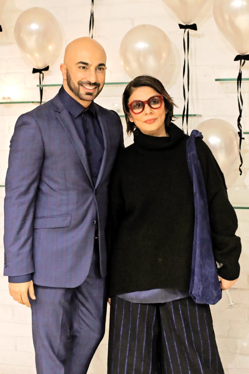 hsy and nabila mens grooming nabila launches ngents with a bang in lahore