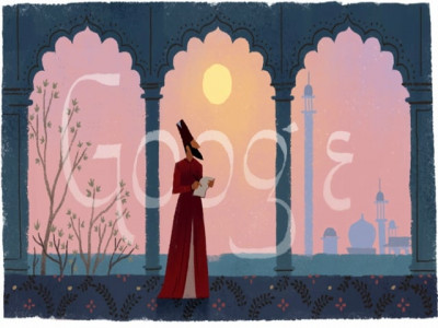 google remembers mirza ghalib with doodle on 220th birthday