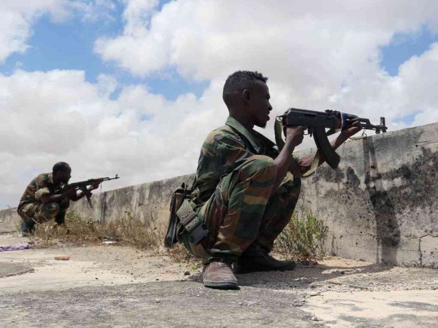 members of somali armed forces take their position during fighting between the military and police backed by intelligence forces in the dayniile district of mogadishu somalia photo reuters members of somali armed forces take their position during fighting between the military and police backed by intelligence forces in the dayniile district of mogadishu somalia photo reuters