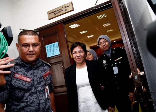 australian maria elvira pinto exposto leaves following her release at the high court in shah alam outside kuala lumpur malaysia december 27 2017 photo reuters