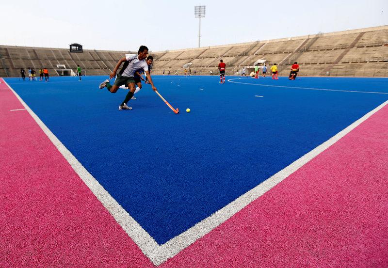 ready set raring to go arrangements are being put in place for the team to play two matches one in karachi on january 19 and the other in lahore on january 21 in pakistan photo reuters