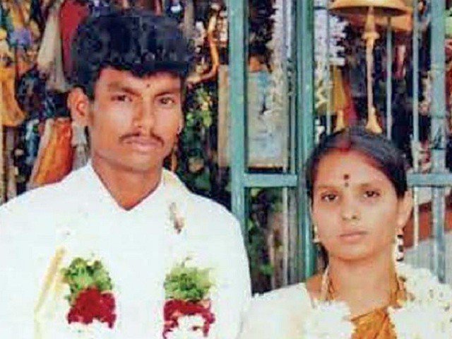 sankar and his wife kausalya were attacked by three people near a bus stand in broad day light in udumalpet on march 13 2016 photo file