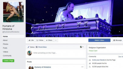 humans of hindutva facebook page taken down