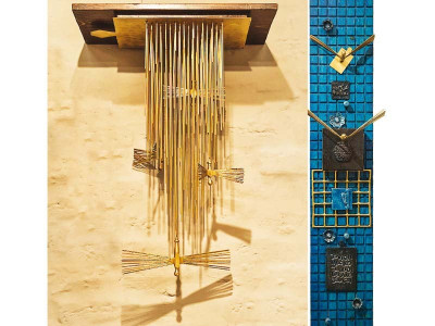 sculptures and winged thoughts take centre stage