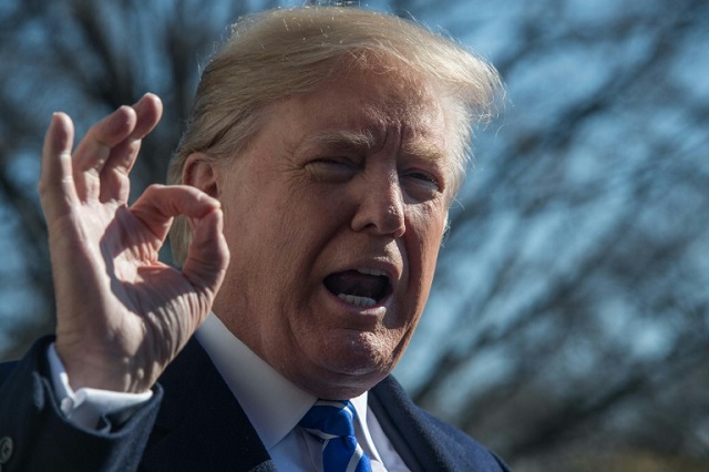 us president donald trump 039 s inauguration kicked off a momentous and tumultuous year photo afp