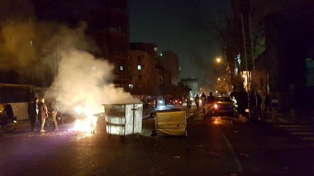 people protest in tehran iran december 30 2017 in this picture obtained from social media photo reuters people protest in tehran iran december 30 2017 in this picture obtained from social media photo reuters