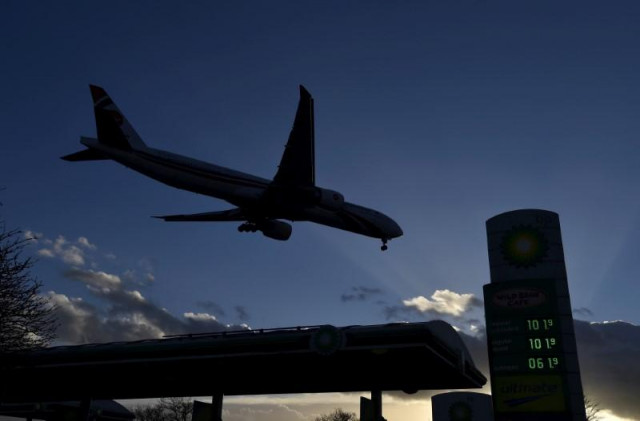 file photo a bp petrol station is seen as a passenger plane makes its final landing approach to heathrow airport in london britain photo reuters file photo a bp petrol station is seen as a passenger plane makes its final landing approach to heathrow airport in london britain photo reuters