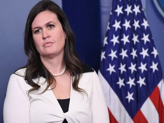 spokeswoman sarah sanders says the details of trump s policy will be announced in the next 24 48 hours photo afp spokeswoman sarah sanders says the details of trump s policy will be announced in the next 24 48 hours photo afp