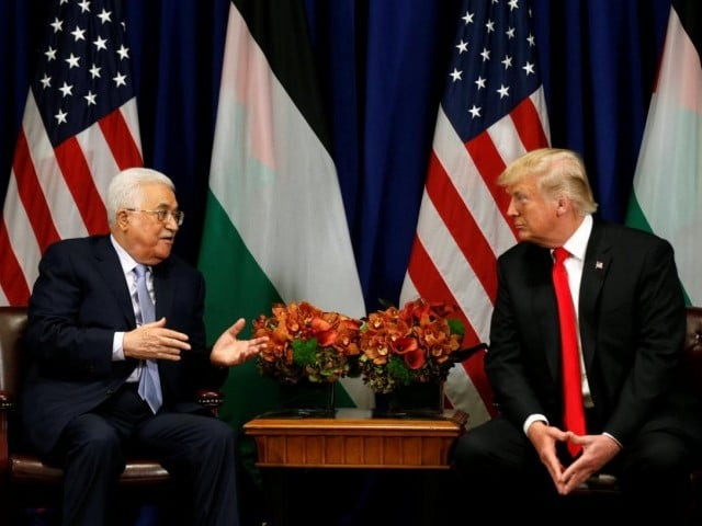 a senior palestinian official says they will not be blackmailed photo reuters a senior palestinian official says they will not be blackmailed photo reuters