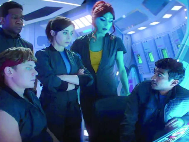 the cast of season four s uss callister returns for the show s first sequel episode photo file the cast of season four s uss callister returns for the show s first sequel episode photo file
