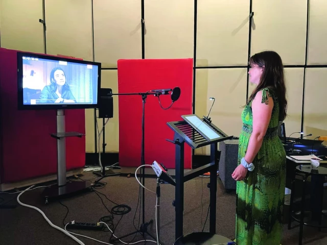 rise of ai poses questions about whether voice actors will be needed photo reuters