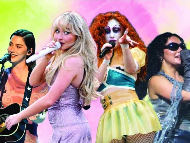 gracie abrams sabrina carpenter chappell roan and charli xcx left to right are dominating this year photo file gracie abrams sabrina carpenter chappell roan and charli xcx left to right are dominating this year photo file