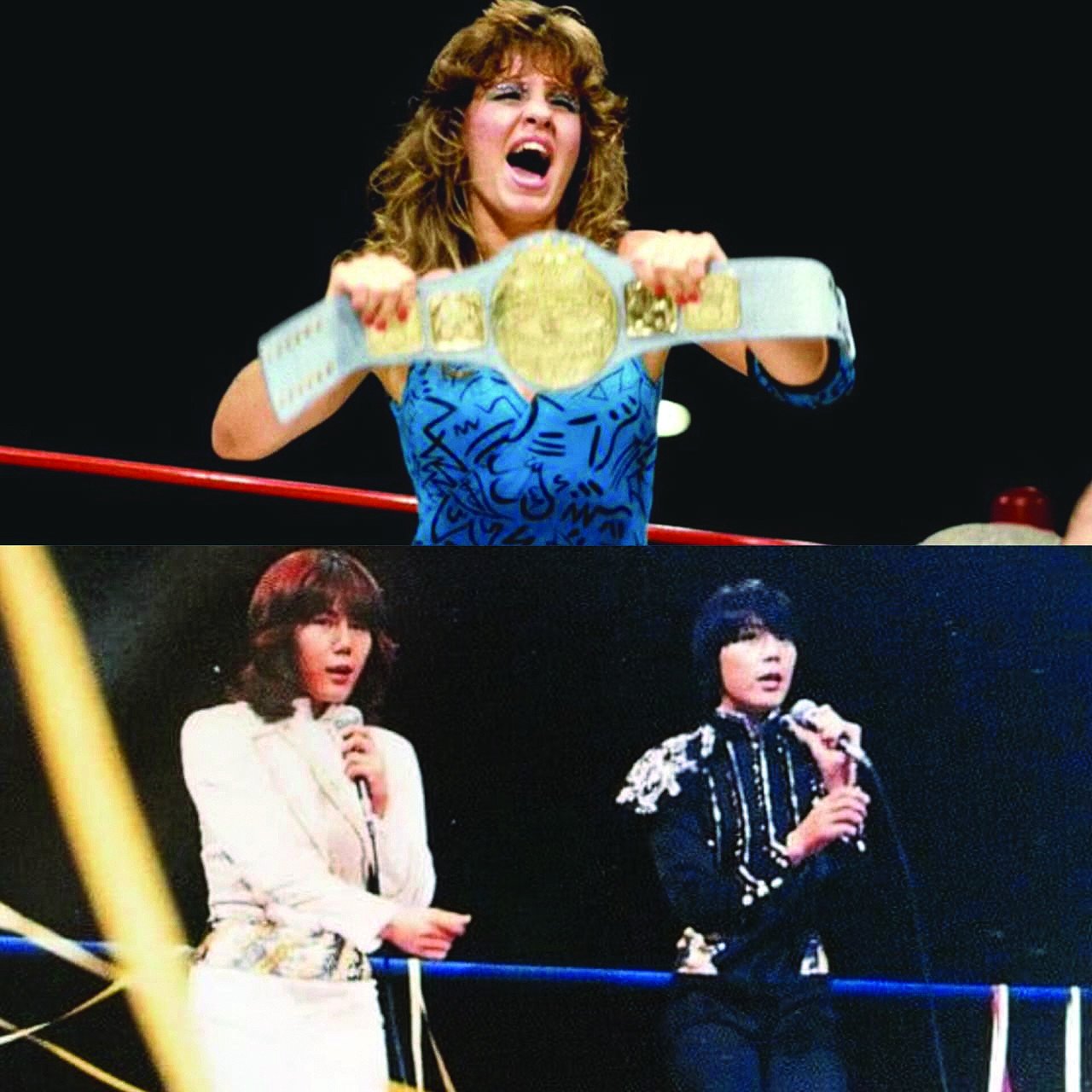 wendi richter and beauty pair rose as new stars in the 70s and 80s photo file