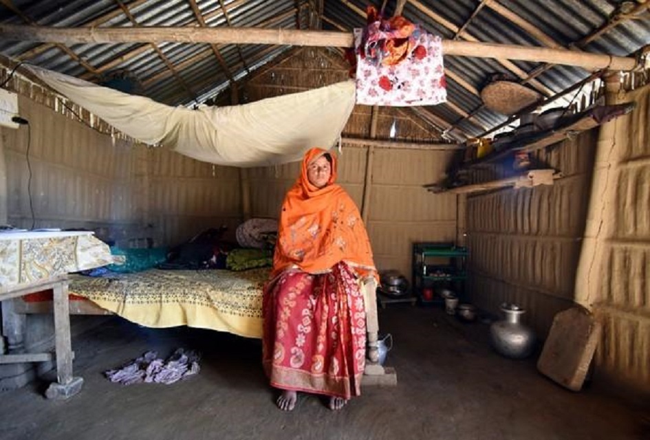 marzina bibi 26 who said she was detained last year on suspicion of being an illegal immigrant from bangladesh poses inside her house in fofonga village in goalpara district in the northeastern state of assam india january 2 2018 photo reuters