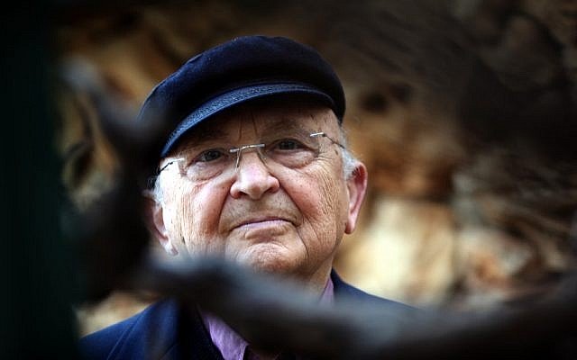 israeli author aharon appelfeld photo courtesy the times of israel