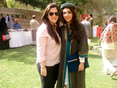 it runs in the family saman harris mirza and mina adeel shahid