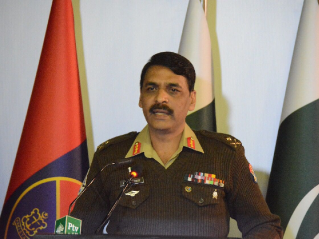 dg ispr major general asif ghafoor photo file