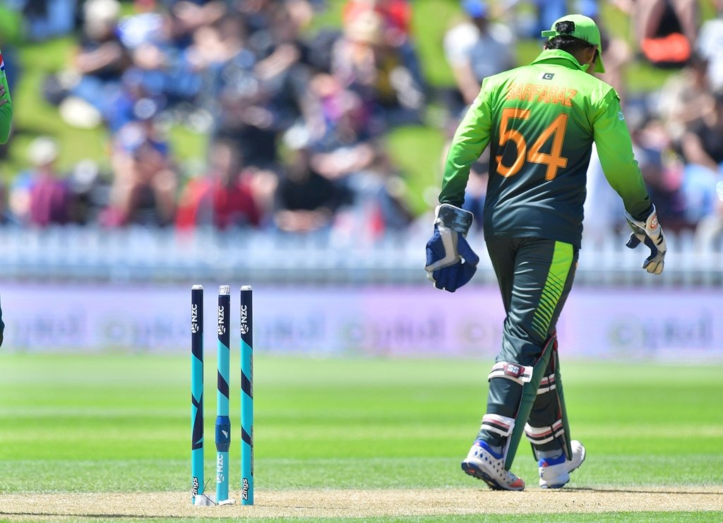 catches win matches sarfraz ahmed took the blame for dropping kane williamson on 26 and said it becomes tough if you don t take the chances presented to you photo afp