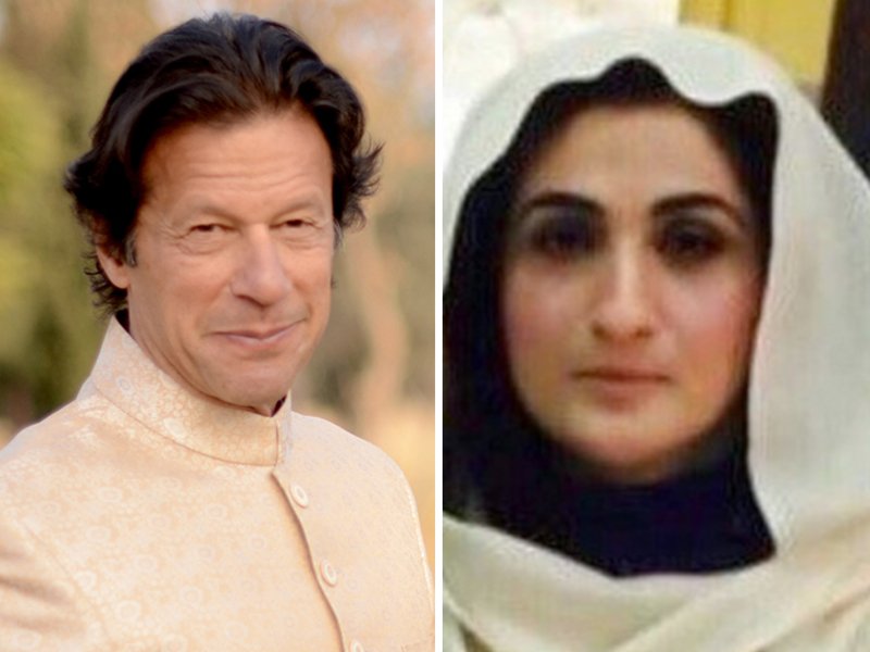 imran khan and bushra maneka photo file