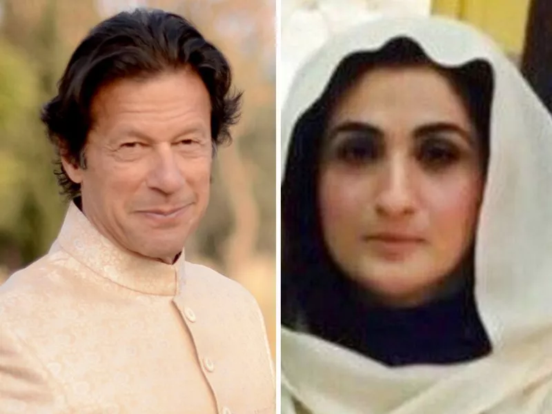 imran khan and bushra maneka photo file imran khan and bushra maneka photo file