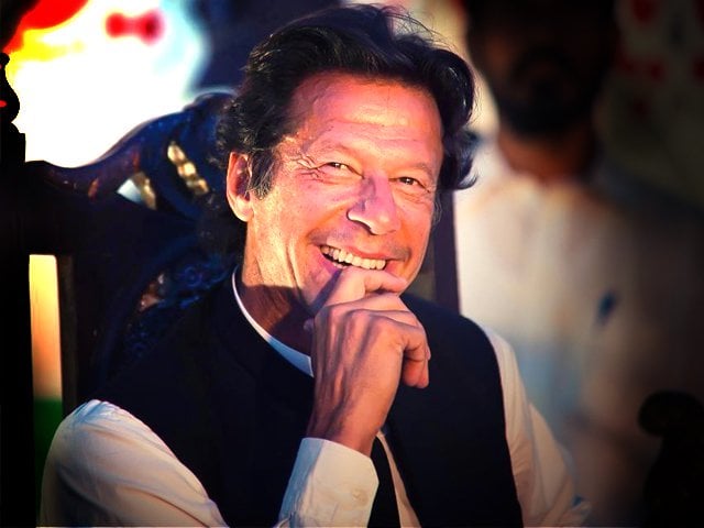 pti chief imran khan photo file