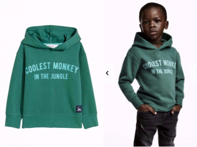 h m apologises for using black child to sell coolest monkey sweatshirt h m apologises for using black child to sell coolest monkey sweatshirt