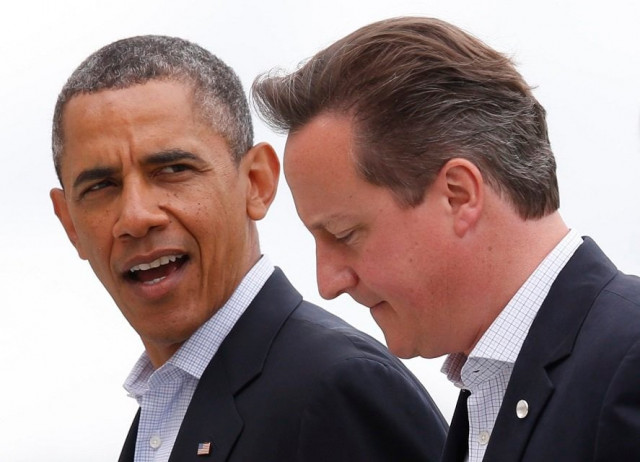 barack obama speaking to david cameron photo reuters barack obama speaking to david cameron photo reuters