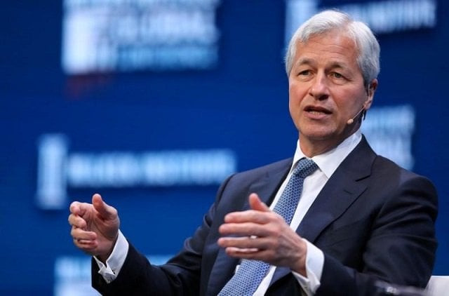 jamie dimon chairman and ceo of jpmorgan chase amp co speaks during the milken institute global conference in beverly hills california us may 1 2017 photo reuters jamie dimon chairman and ceo of jpmorgan chase amp co speaks during the milken institute global conference in beverly hills california us may 1 2017 photo reuters