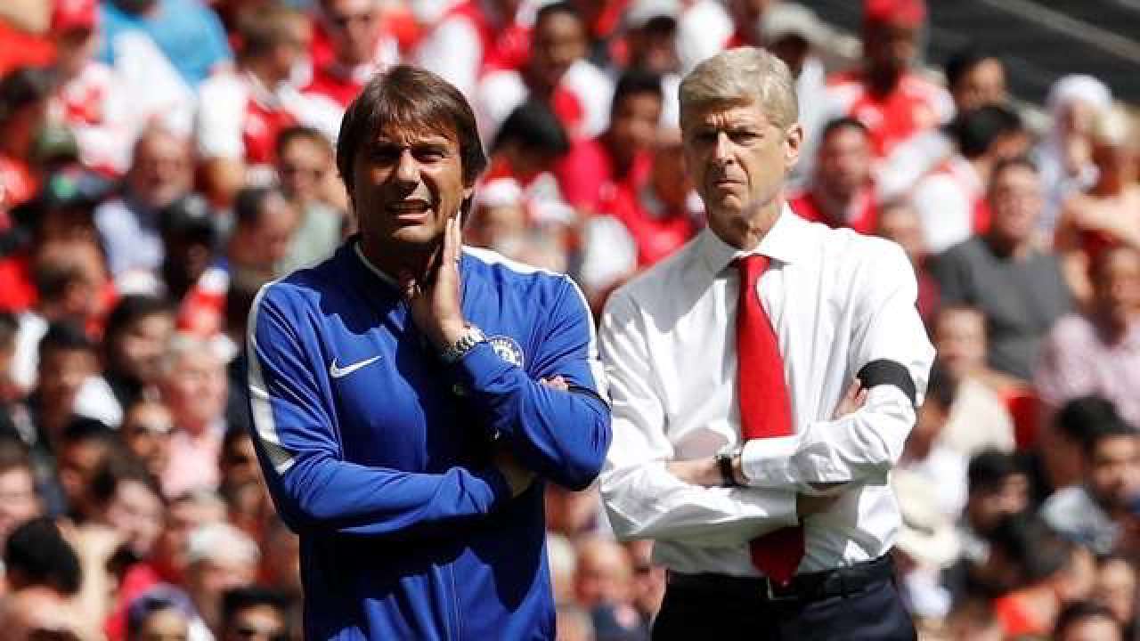 caption unsettled sides wenger side suffered a 4 2 defeat against nottingham forest in the fa cup third round while chelsea are in the midst of a hectic schedule that conte admits is stretching his squad to breaking point photo afp