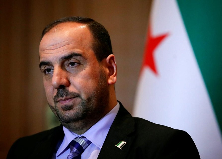 nasr al hariri head of the syrian negotiation commission snc attends an interview with reuters aside of the intra syria talks in geneva switzerland november 29 2017 photo reuters