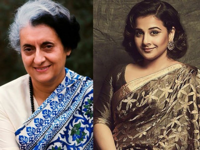 vidya balan to play indira gandhi on screen