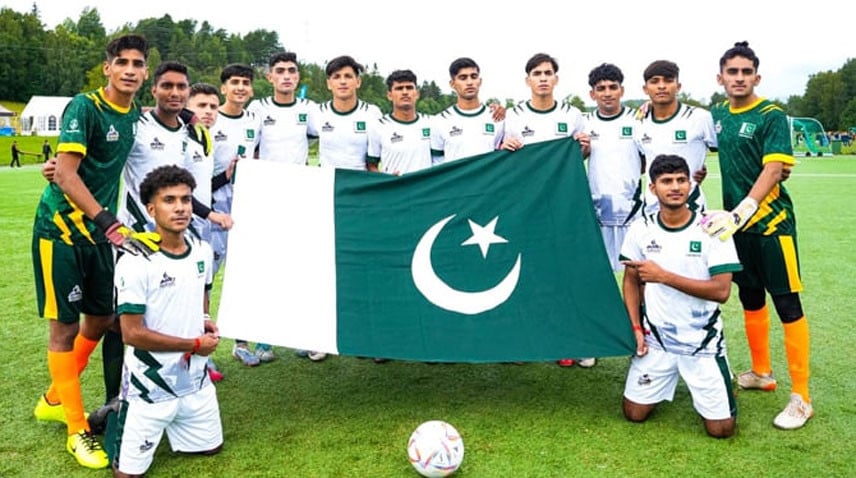 pakistan s under 15 football team reaches norway cup final