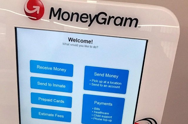 a moneygram kiosk is seen in new york photo reuters