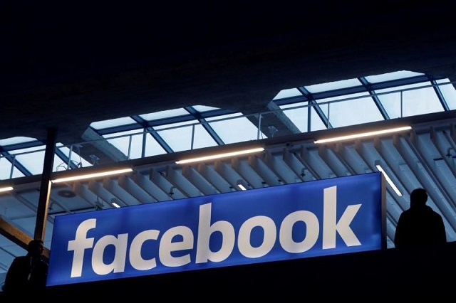 facebook logo is seen at a start up companies gathering at paris 039 station f in paris france on january 17 2017 photo reuters