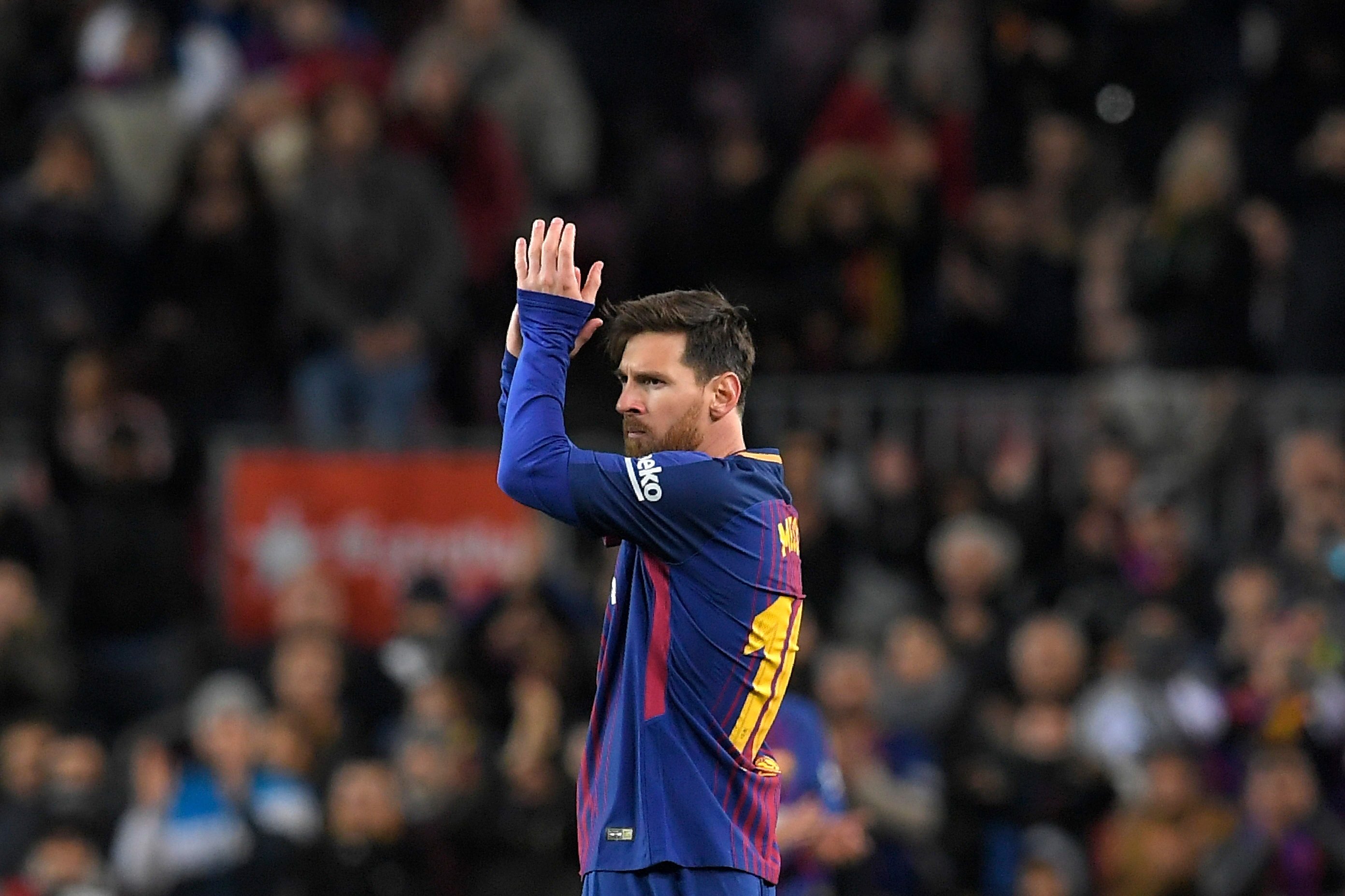 messi showed coutinho what he has to look forward to as he produced a masterclass in his side s 5 0 demolition of celta vigo in the copa del rey photo afp