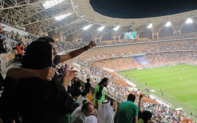 Saudi women score right to watch men's football in stadiums