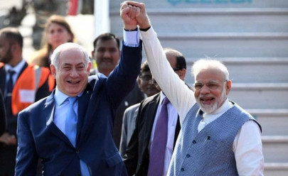 netanyahu in india for first visit by israeli pm in 15 years netanyahu in india for first visit by israeli pm in 15 years