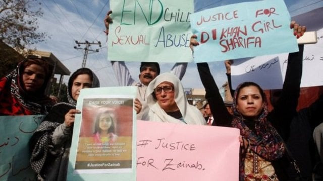 zainab 039 s murder has sparked protests across pakistan photo reuters zainab 039 s murder has sparked protests across pakistan photo reuters