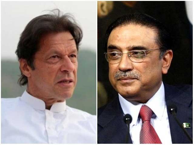 imran khan vs zardari