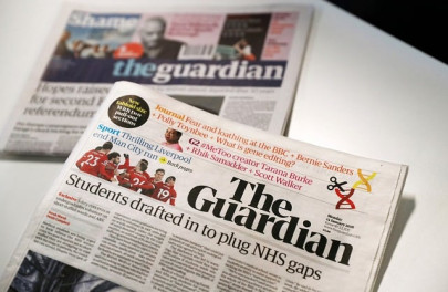 uk s guardian daily goes tabloid to cut costs