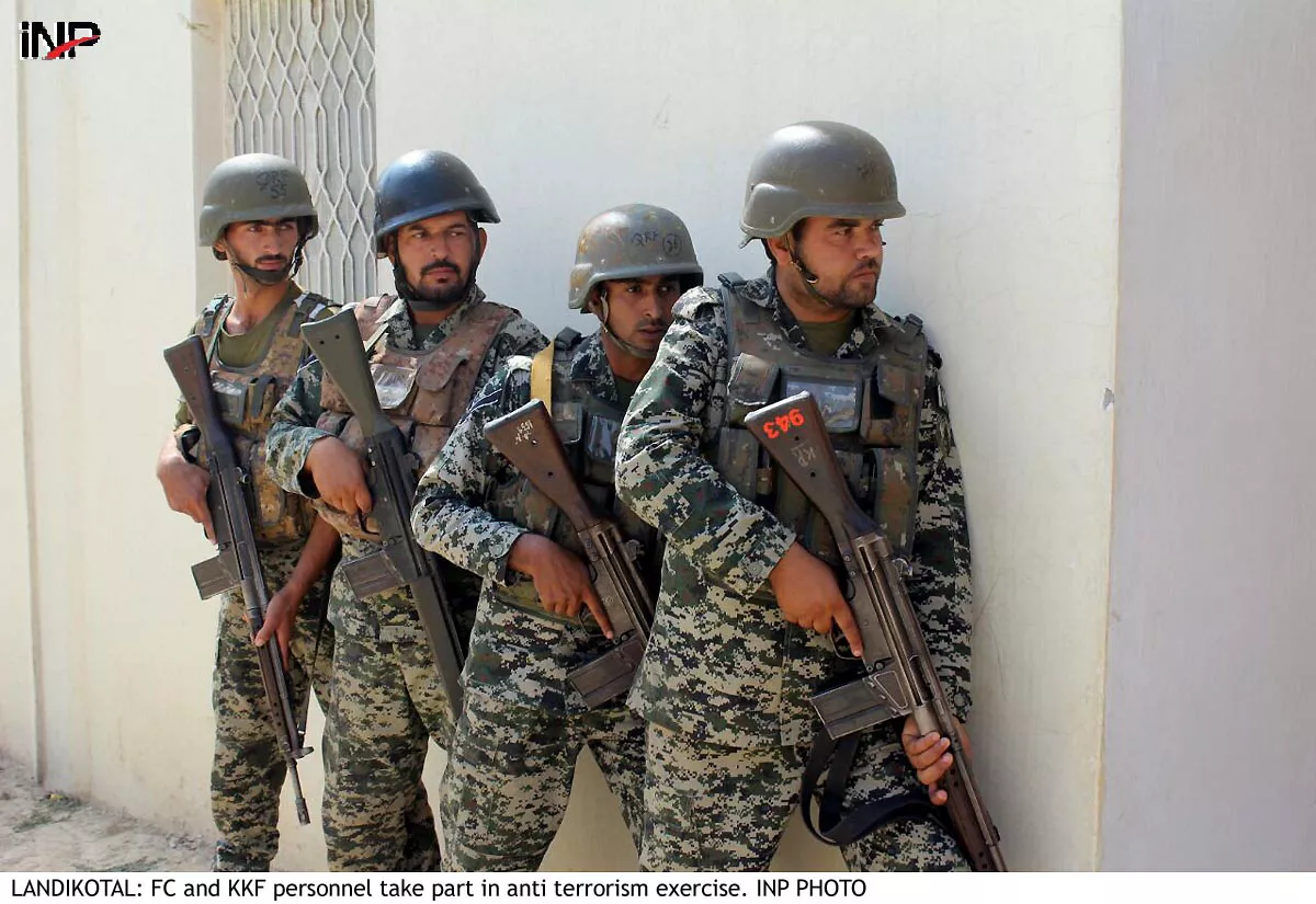 meanwhile 26 suspects including seven militants were arrested from the gurkop area of kech district in a search operation on wednesday photo inp meanwhile 26 suspects including seven militants were arrested from the gurkop area of kech district in a search operation on wednesday photo inp