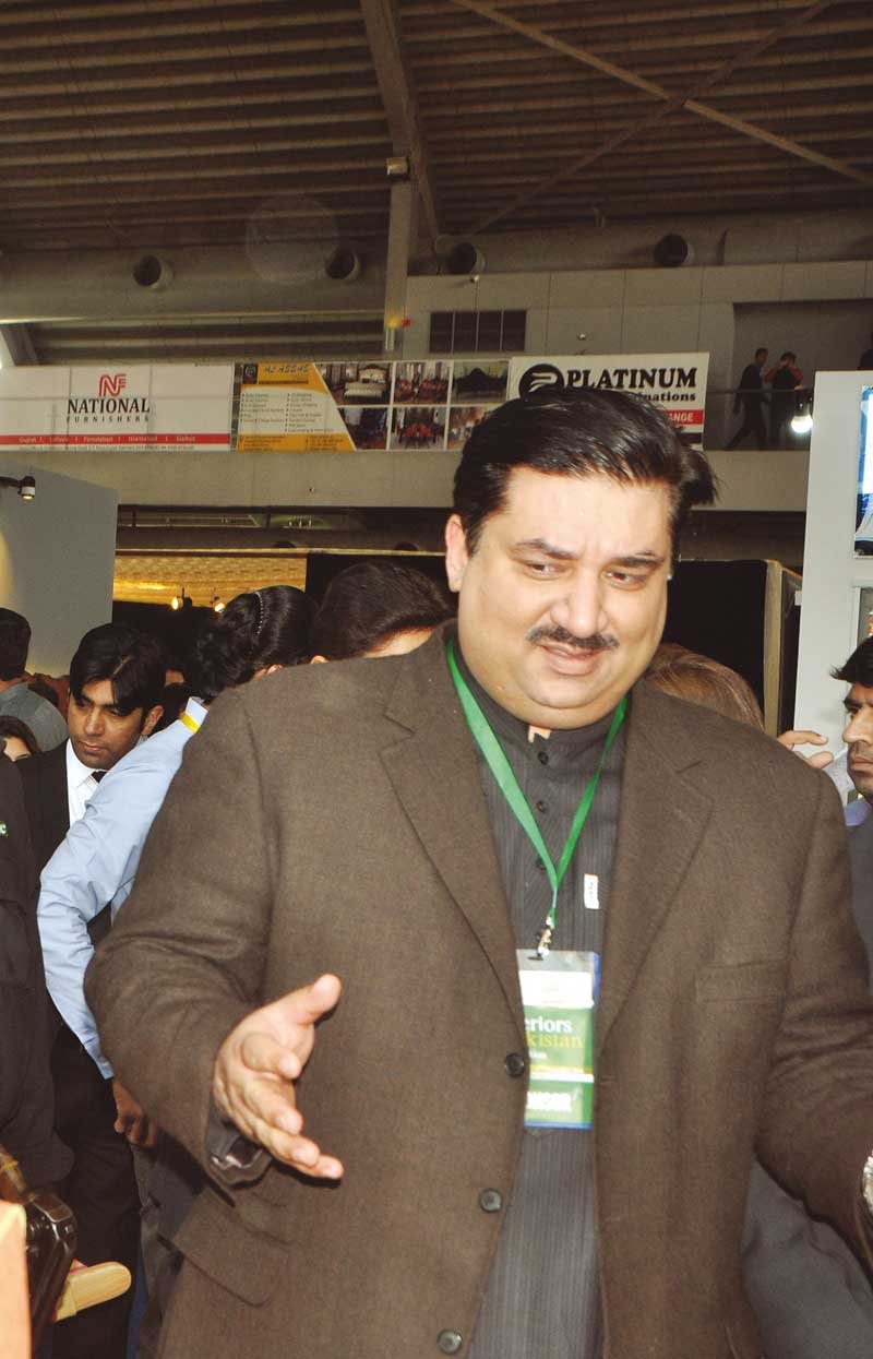 khurram dastagir home like no other chen one exhibits at the pakistan furniture council at expo center lahore