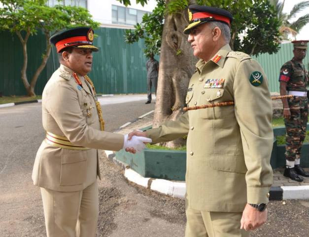 gen qamar bajwa meets top military leadership of sri lanka in a two day official visit photo ispr gen qamar bajwa meets top military leadership of sri lanka in a two day official visit photo ispr