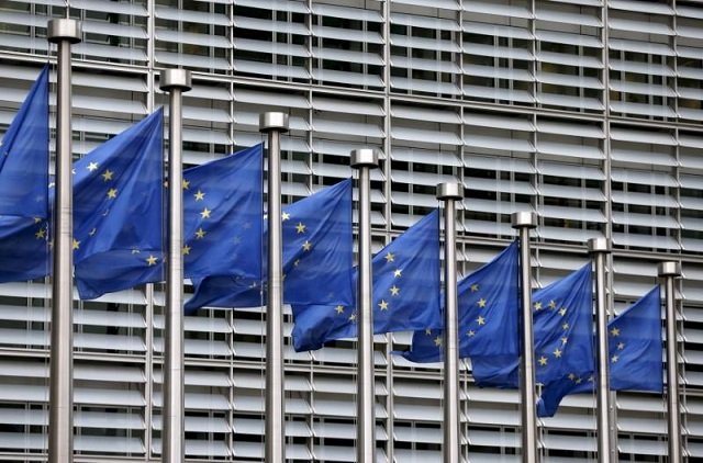 european union flags flutter outside the eu commission headquarters in brussels belgium in this file picture taken october 28 2015 photo reuters file