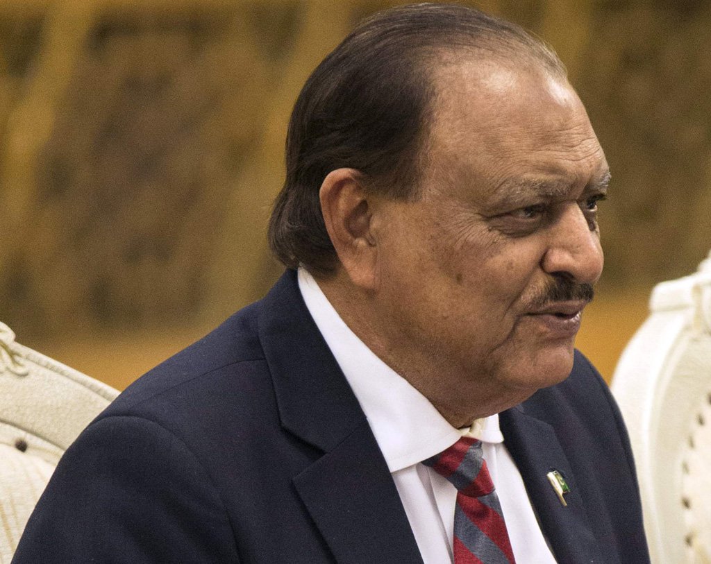 president mamnoon hussain photo afp