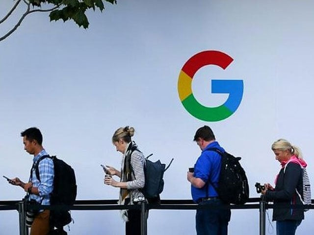 people wait in line to enter a google product launch event in san francisco california photo afp people wait in line to enter a google product launch event in san francisco california photo afp