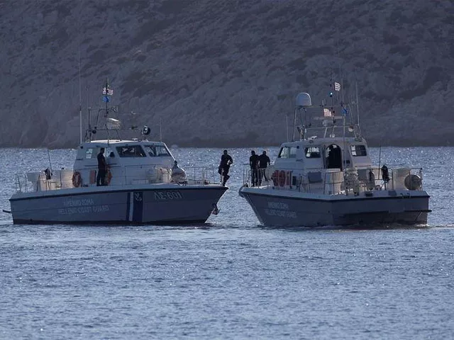 coastguard boats inspect the area where four people including a nine year old girl died and at least five were injured after a boat with about 20 people on board collided with a speedboat off the greek holiday island of aegina close to athens photo reuters file coastguard boats inspect the area where four people including a nine year old girl died and at least five were injured after a boat with about 20 people on board collided with a speedboat off the greek holiday island of aegina close to athens photo reuters file